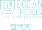 Ocean Friendly Restaurants and Surfrider Foundation Logos