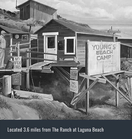 Young's Beach Camp Located 3.6 miles from The Ranch at Laguna Beach